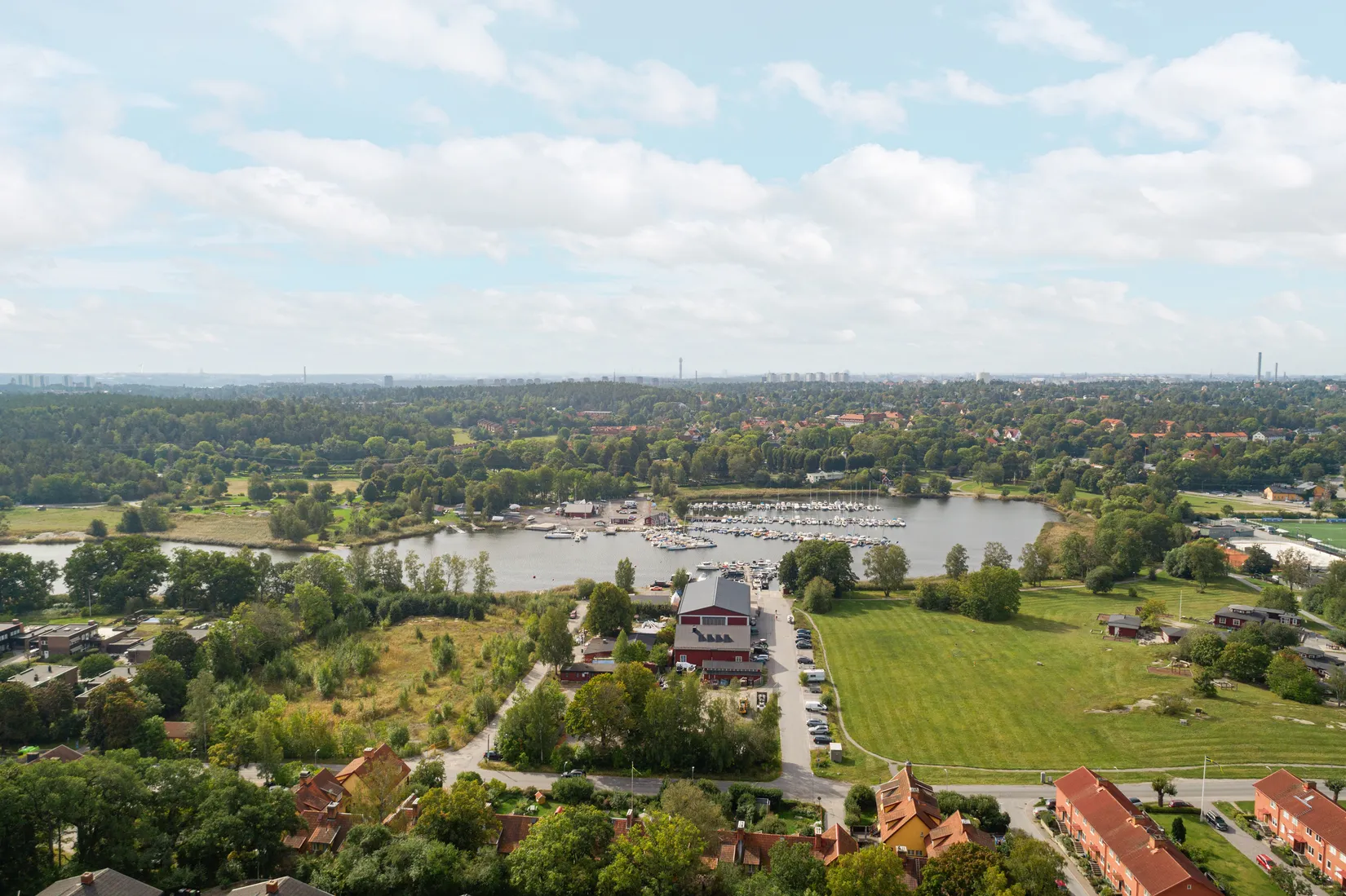 Radhus, Canadastigen 33, Kyrkviken, Lidingö