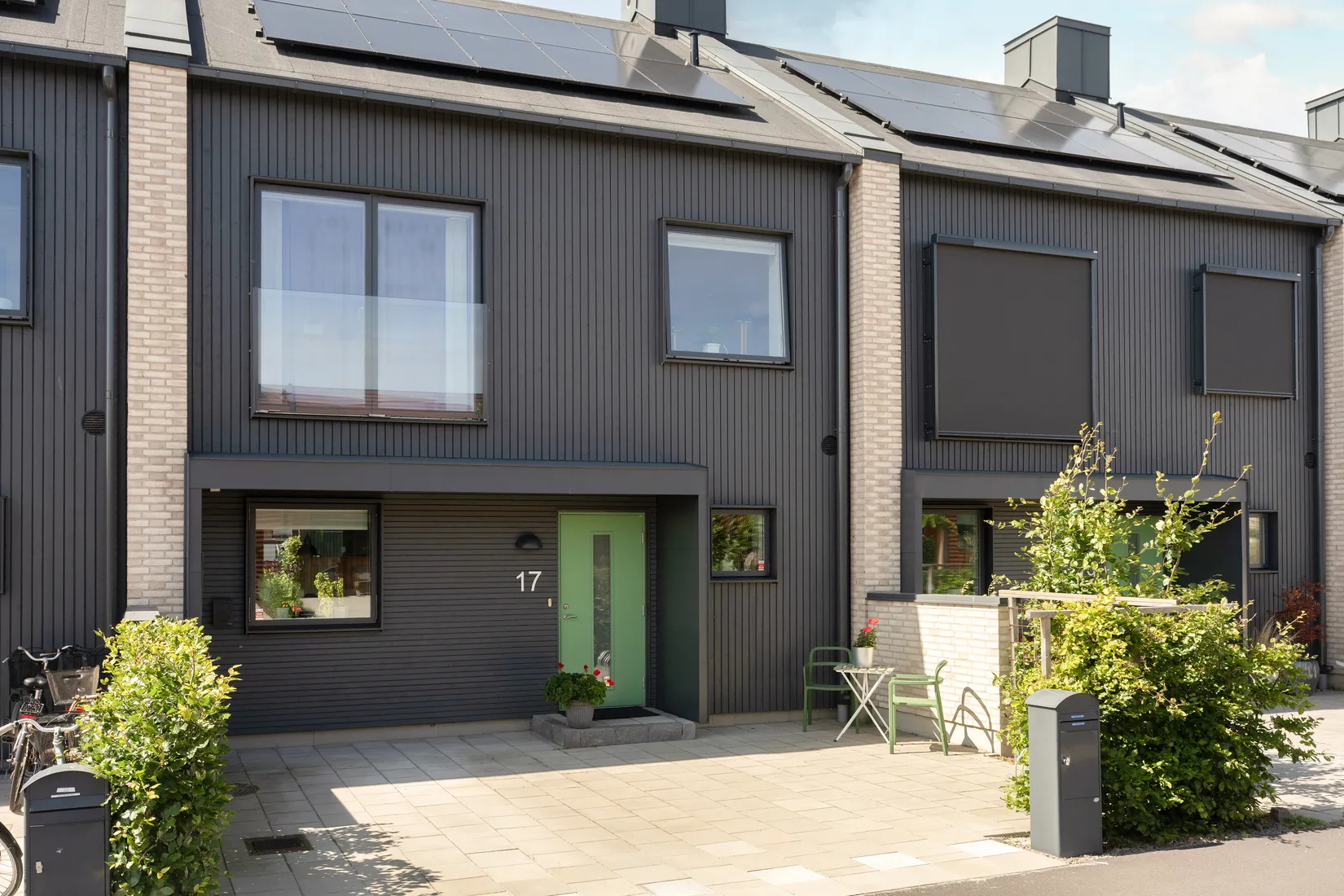 Radhus, Utmarksgatan 17, Norra Borstahusen, Landskrona