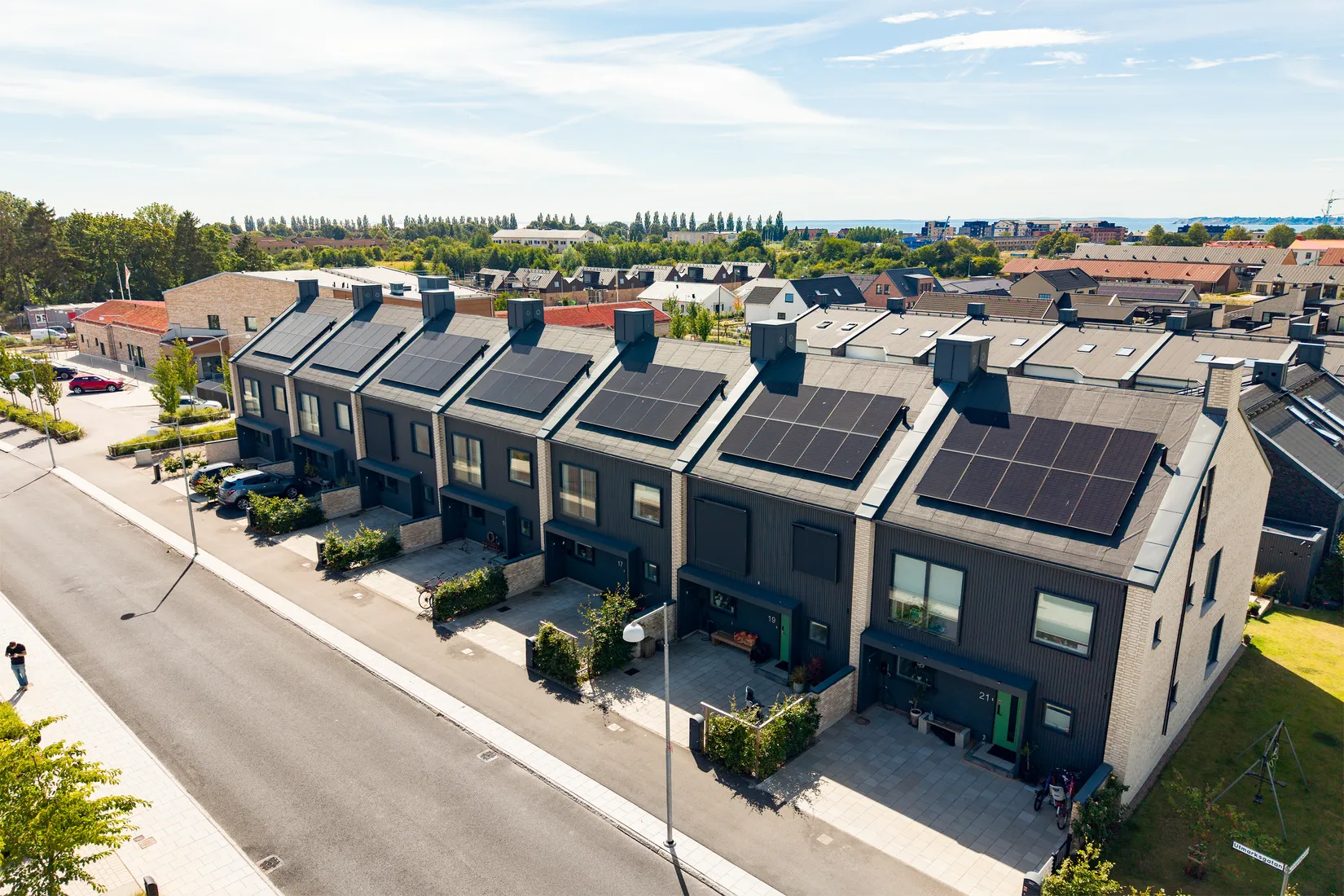Radhus, Utmarksgatan 17, Norra Borstahusen, Landskrona