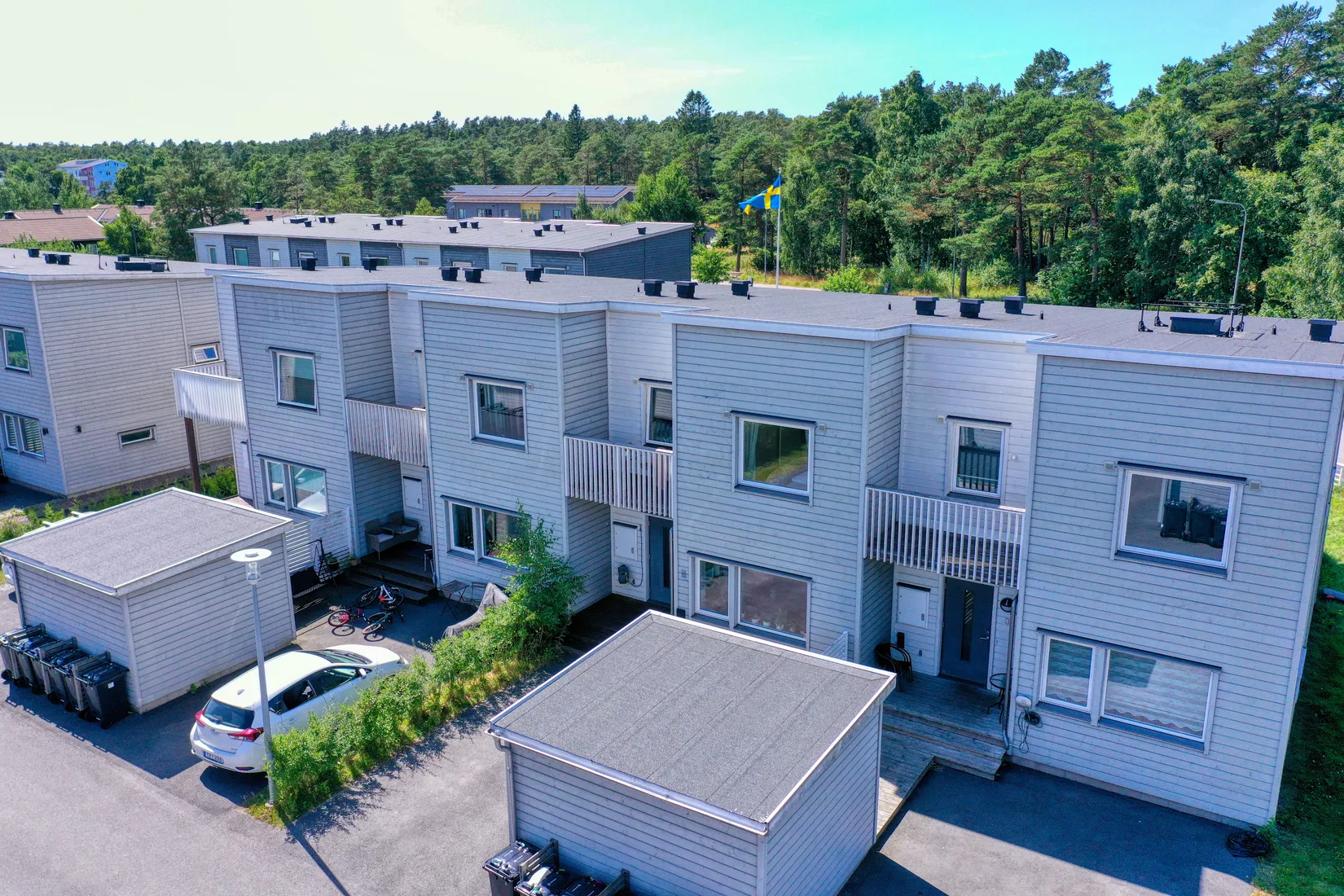 Radhus, Cykelvädersgatan 5, Biskopsgården, Göteborg