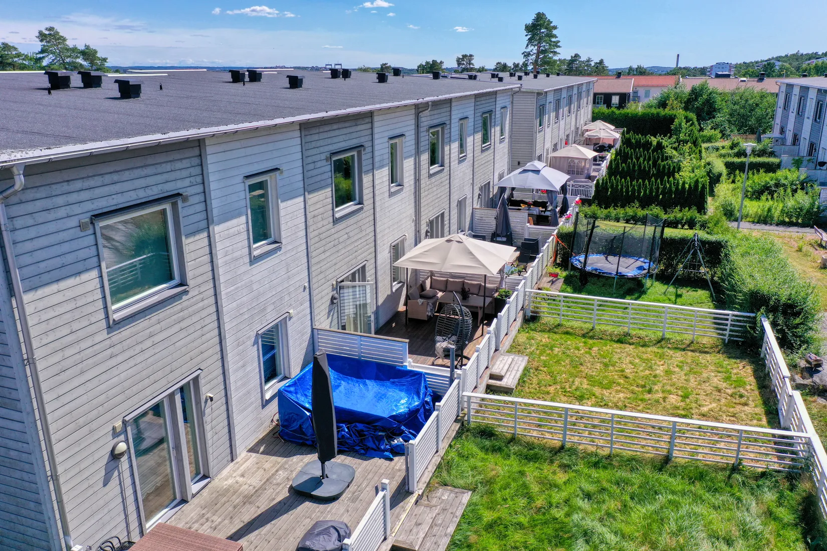 Radhus, Cykelvädersgatan 5, Biskopsgården, Göteborg