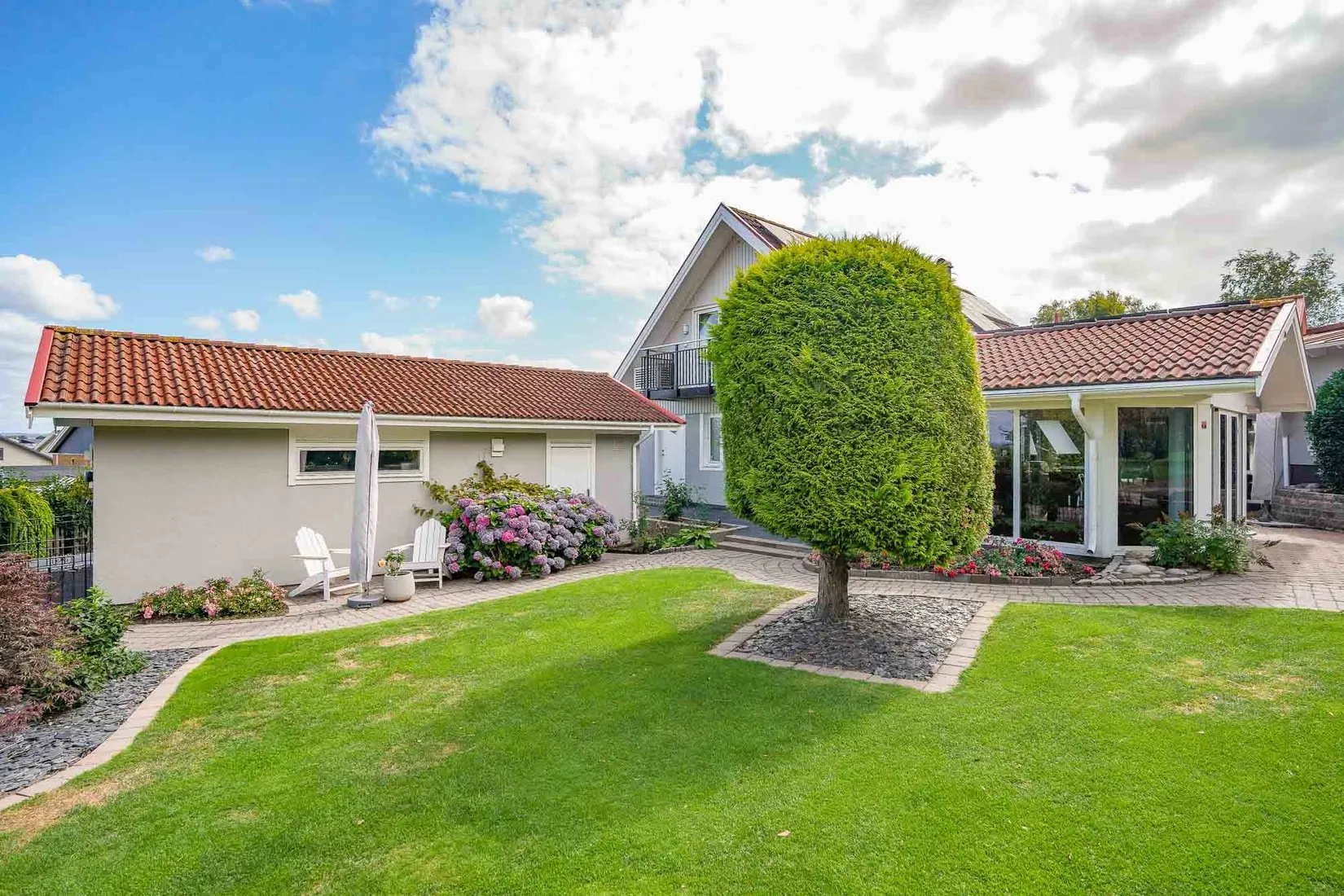 Villa, Fornminnesvägen 4, Påarp, Halmstad