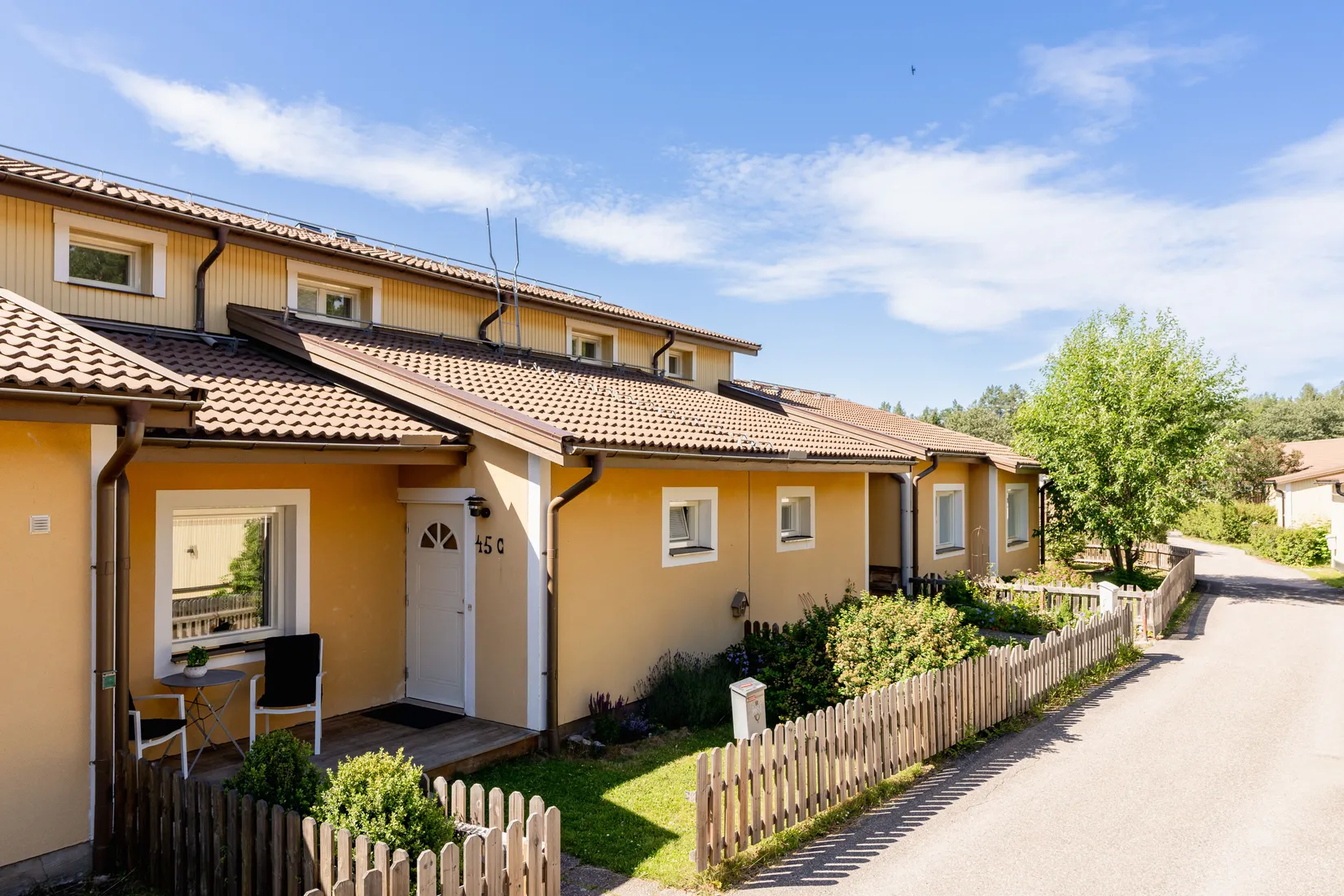 Radhus, Hövdingavägen 45C, Bomhus, Gävle