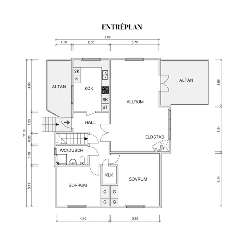 Villa, Otto Stenbocks väg 31, Örkelljunga - Vången, Örkelljunga