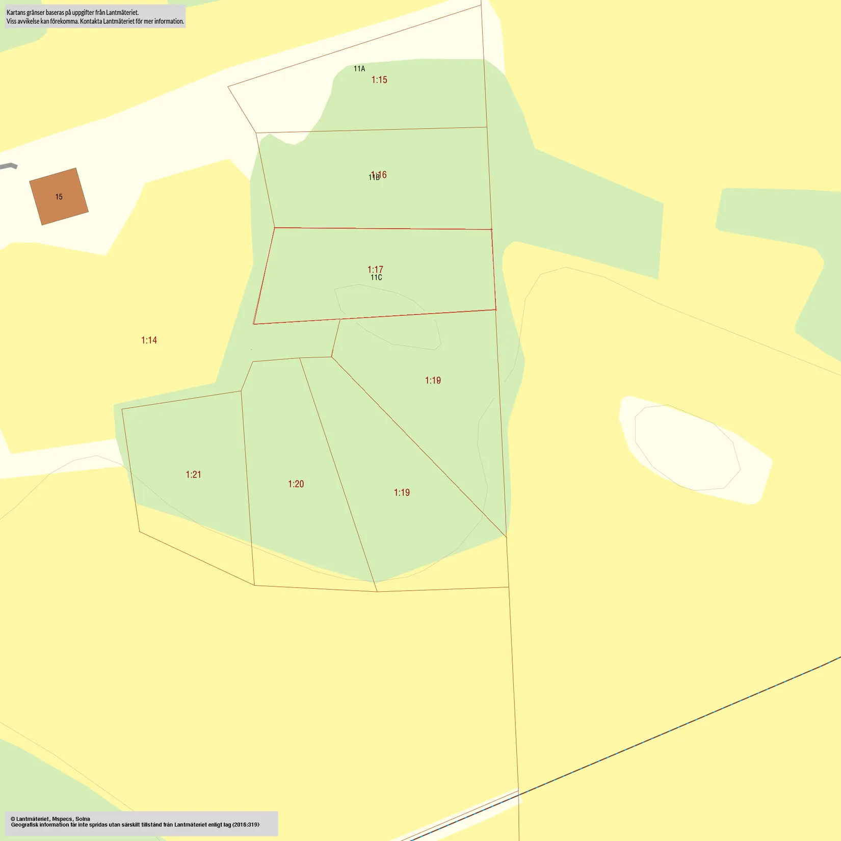 Tomt, Allemoravägen 11C, Riala - Allemora, Norrtälje