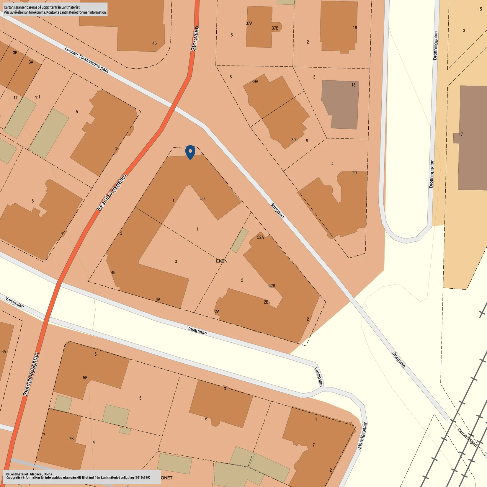 Bostadsrätt, Storgatan 50, Vasastan, Skövde