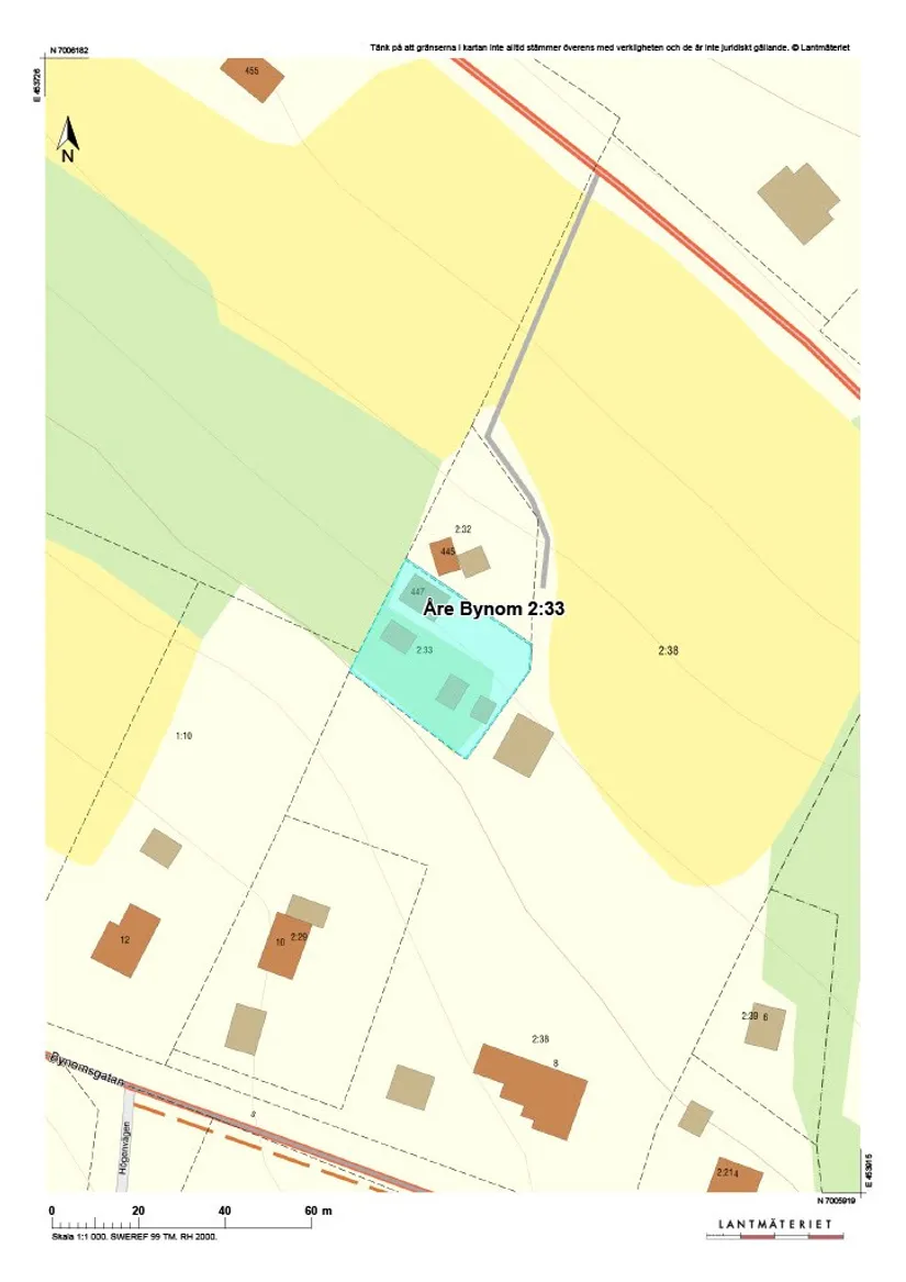 Fritidshus, Nedre Bynom 447, Åre