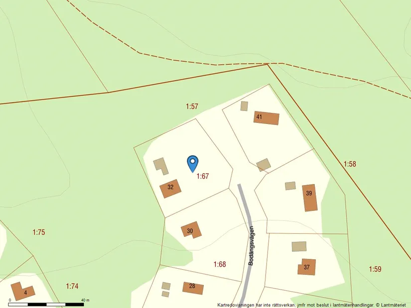 Fritidshus, Bodängsvägen 32, Källsmora, Norrtälje