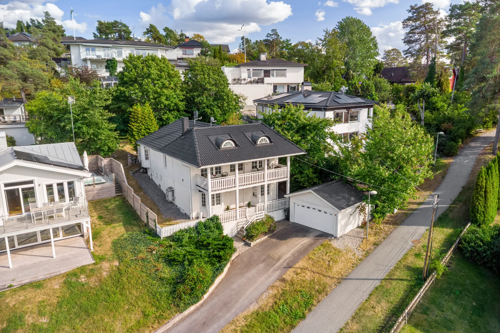 Villa, Flötviksvägen 45A, Hässelby Södra Villastad, Stockholm