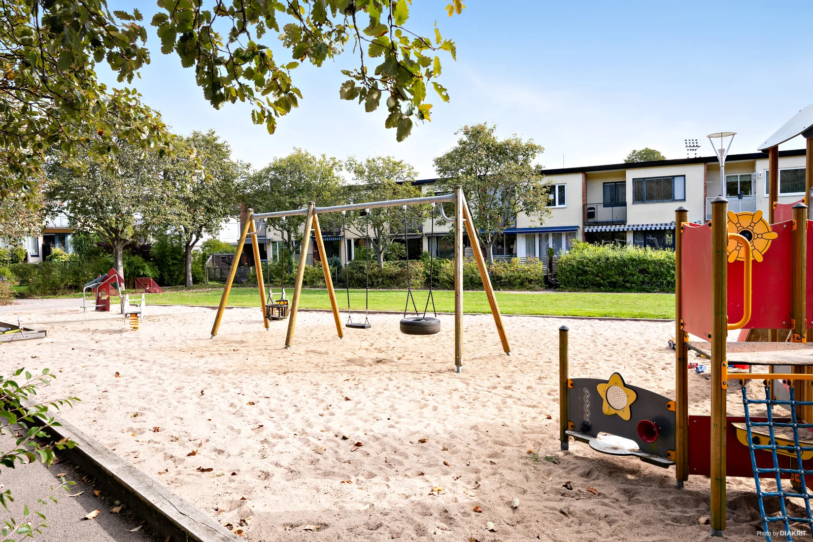 Radhus, Gymnasiegatan 43, Örjans Vall, Halmstad