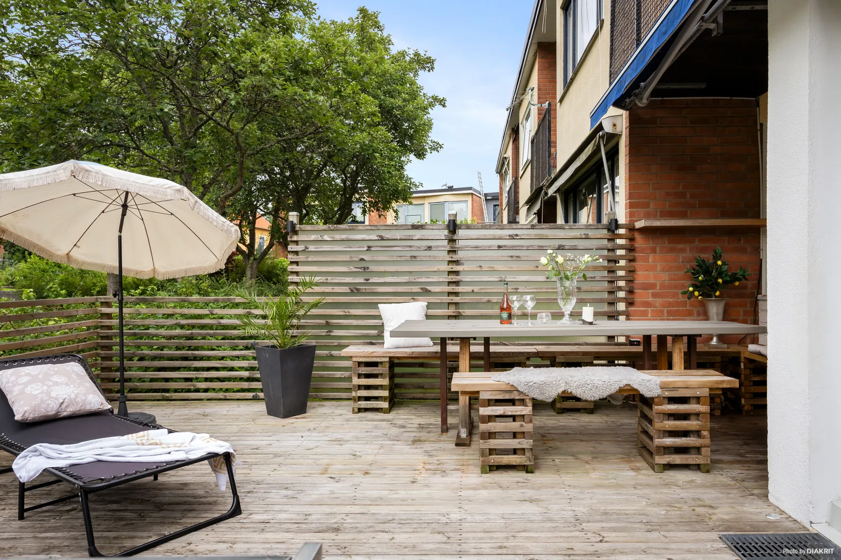 Radhus, Gymnasiegatan 43, Örjans Vall, Halmstad