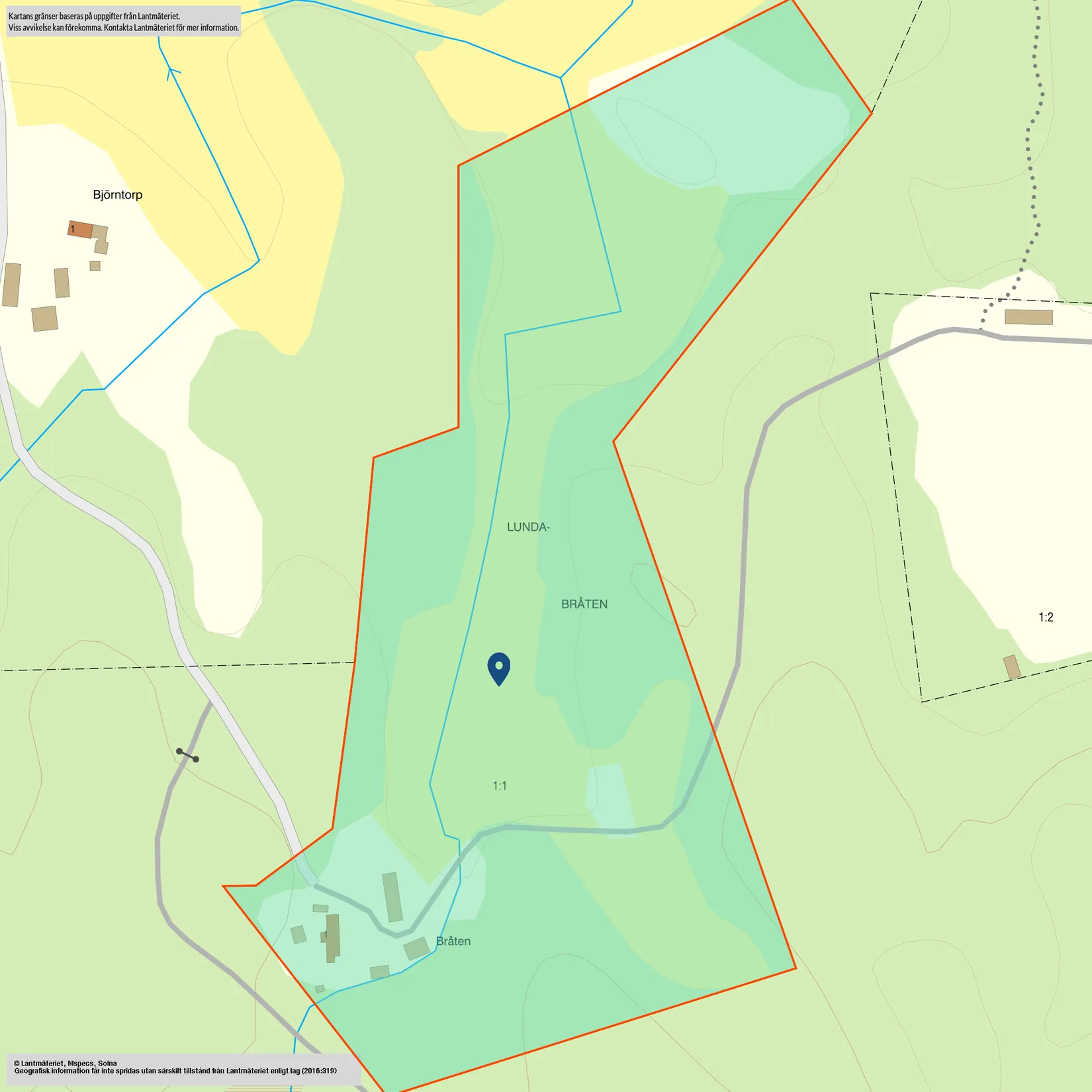 Gård/Skog, Björntorp Bråten 1, Lantligt, Nyköping
