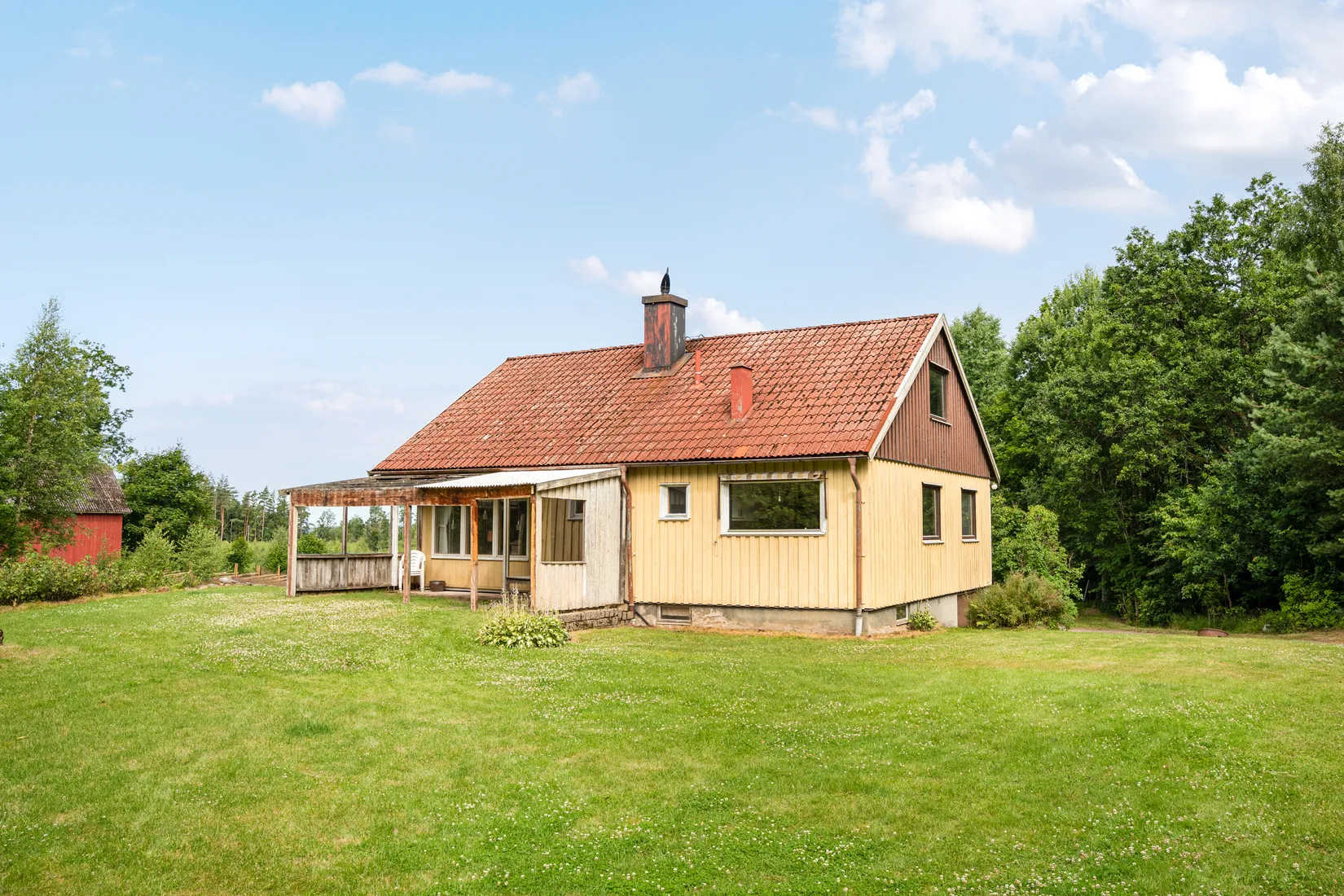 Villa, Kullavägen 10, Tostared, Mark