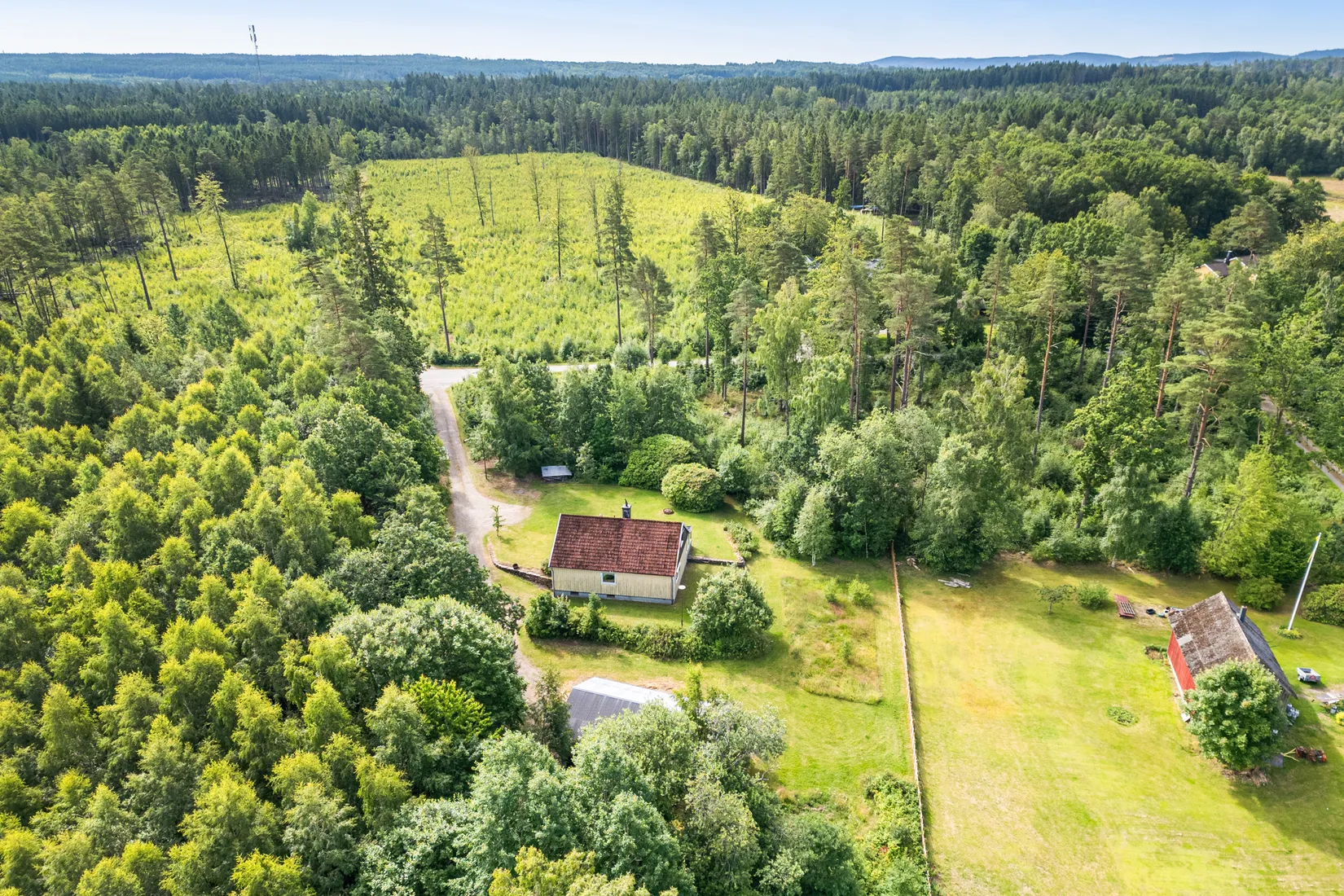 Villa, Kullavägen 10, Tostared, Mark