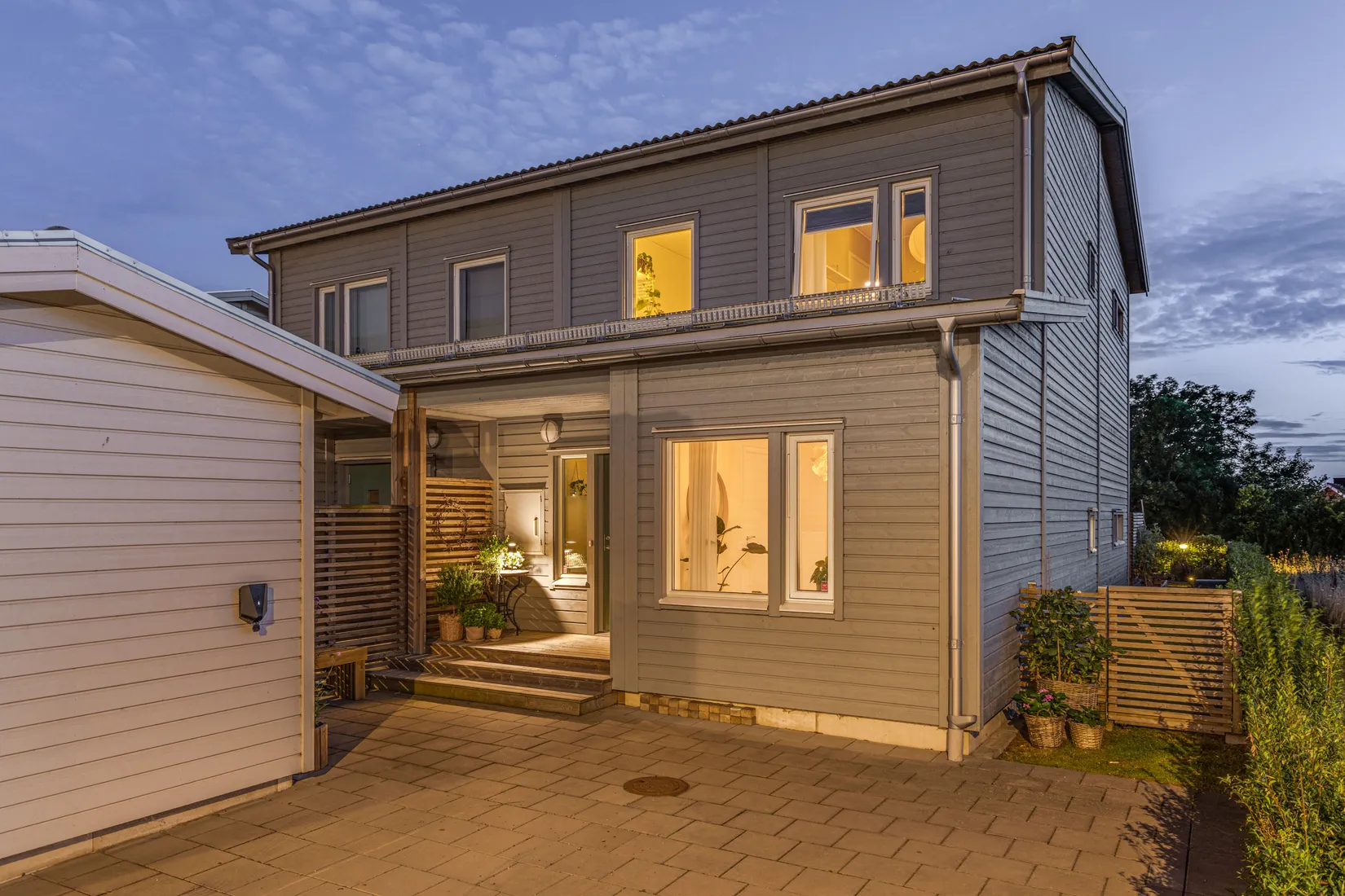 Radhus, Tresädesgränden 9A, Dalby, Lund