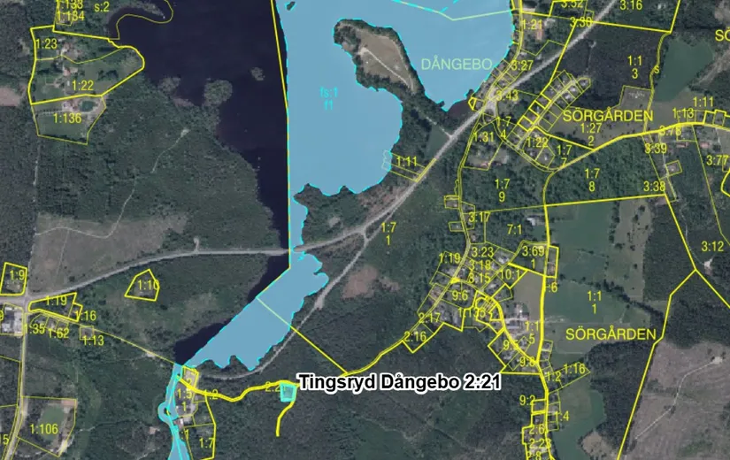 Villa, Dångebo Knalladal, Tingsryd