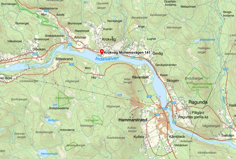 Villa, Krokvåg Mohemsvägen 141, Jämtland, Ragunda