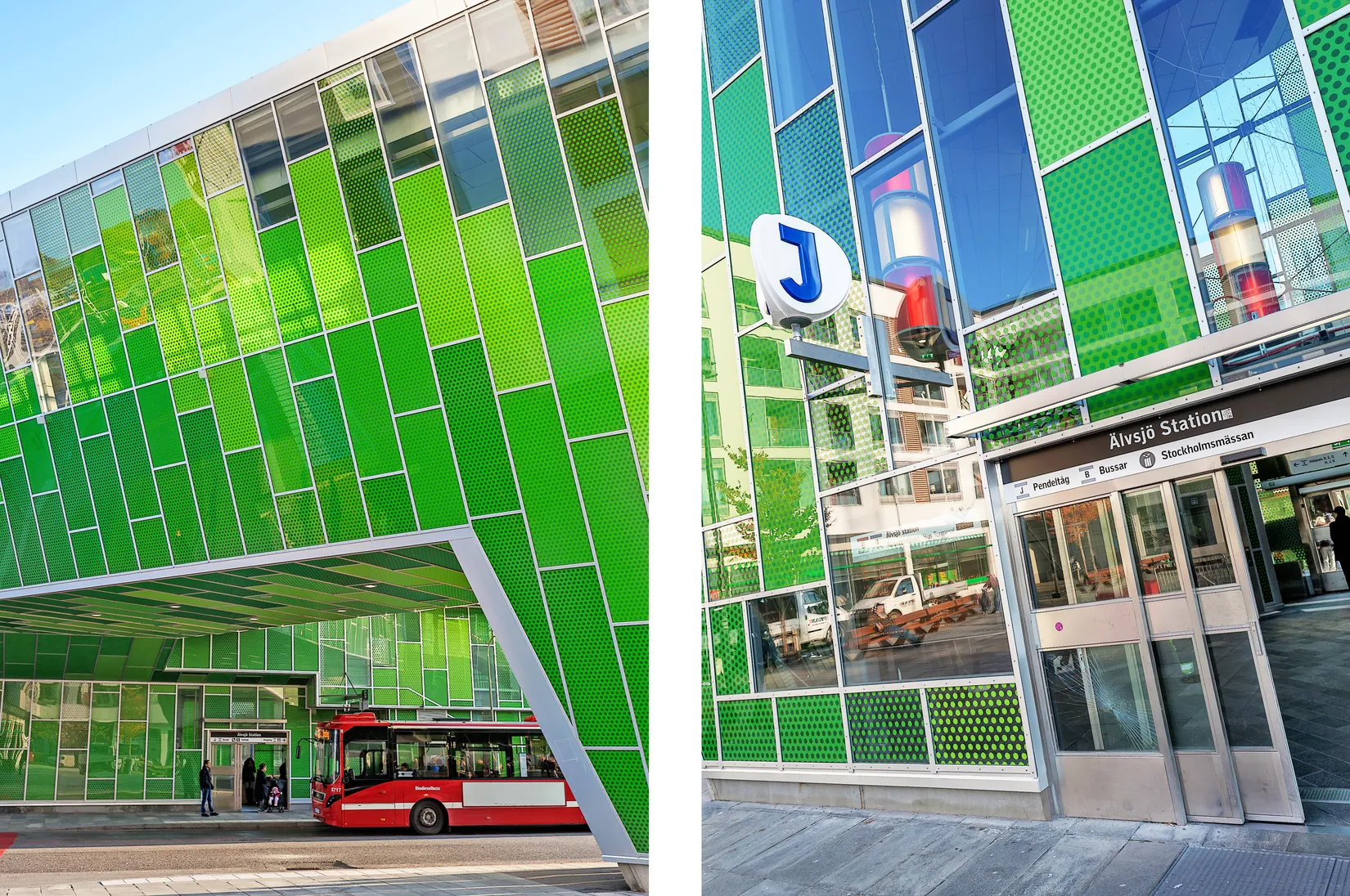 Radhus, Älvsjövägen 108, Älvsjö centrum, Stockholm