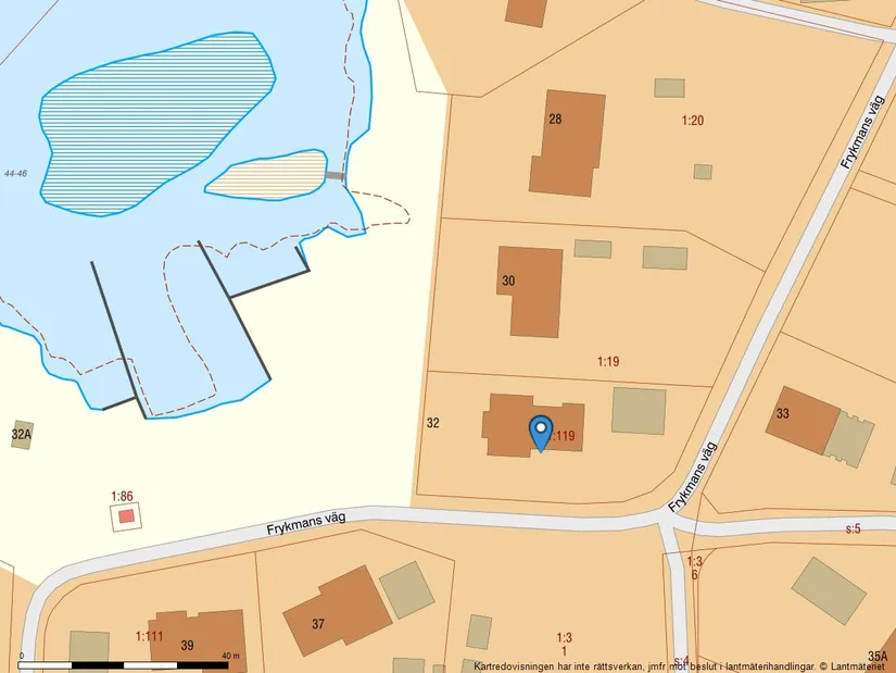 Villa, Frykmans väg 32, Bergvik, Karlstad