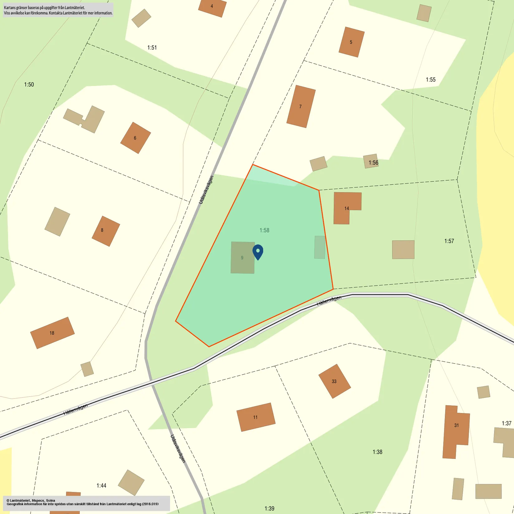Fritidshus, Utålsviksvägen 9, Grimsättra, Norrtälje