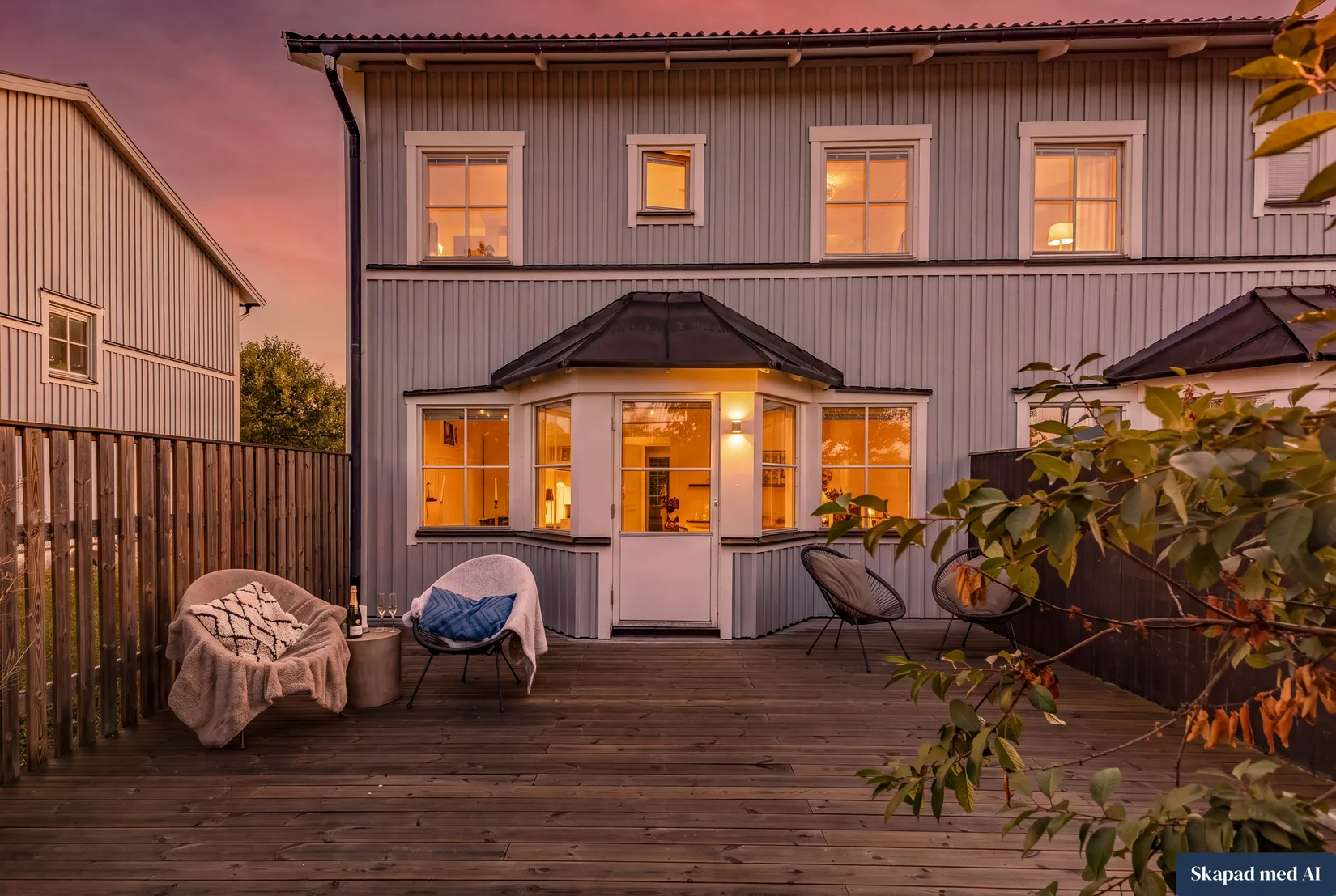 Radhus, Natt Och Dags Allé 29, Haga, Enköping