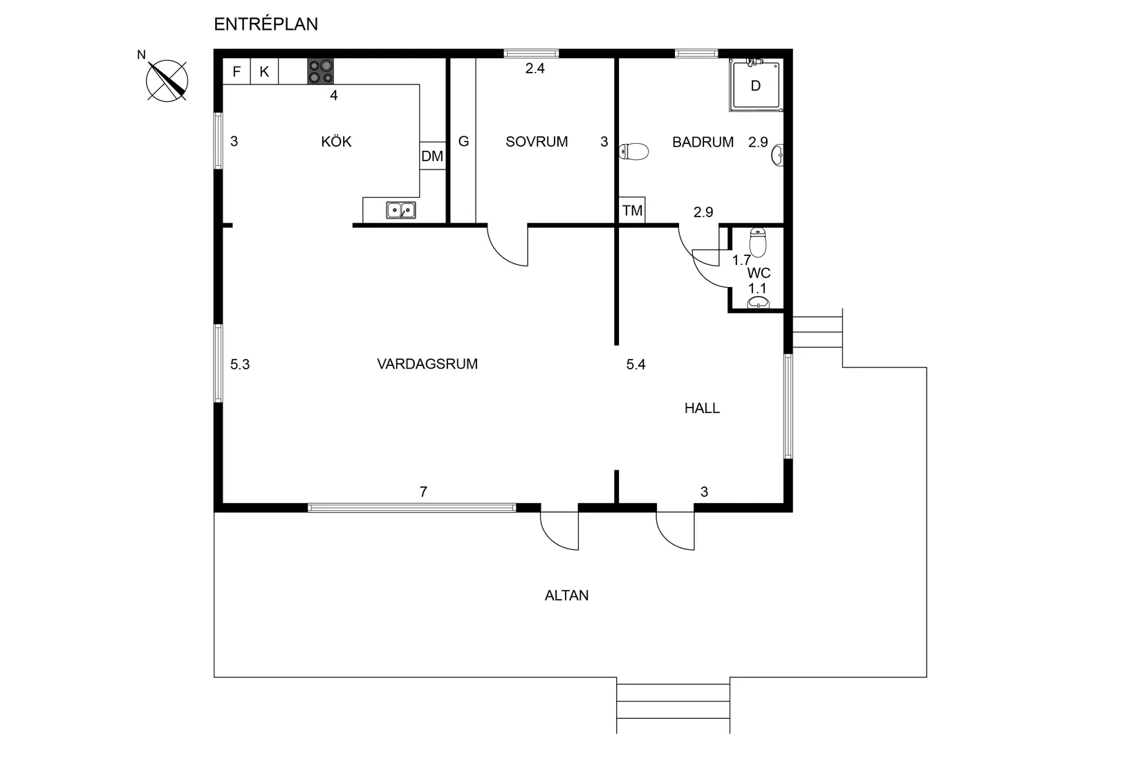 Villa, Rotenäs 110, Rotenäs, Vänersborg
