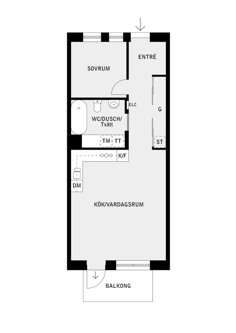 Bostadsrätt, Häradsgränd 2, 3 tr, Täby Centrum, Täby