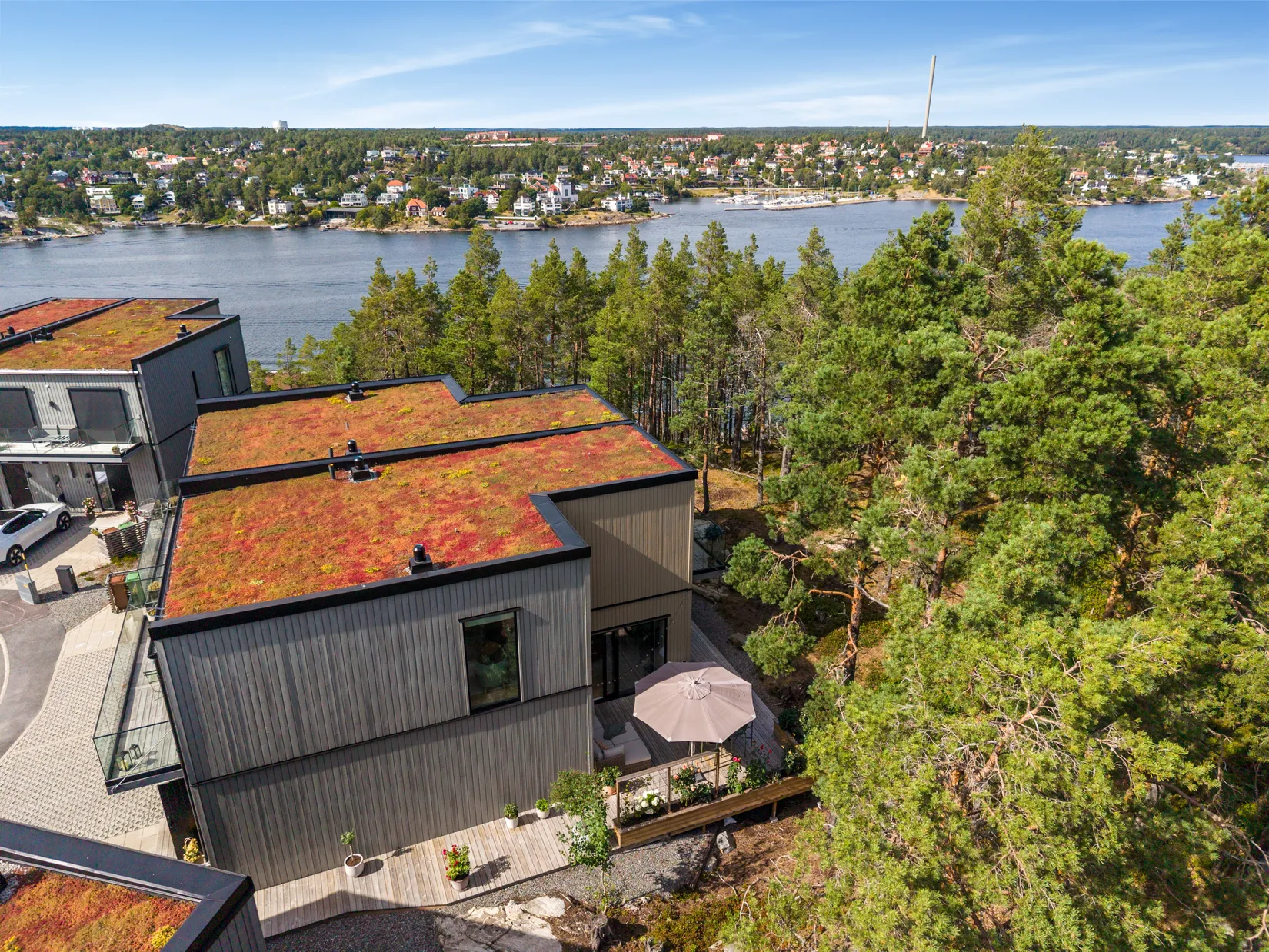 Radhus, Edelcrantz väg 42, Telegrafberget, Nacka