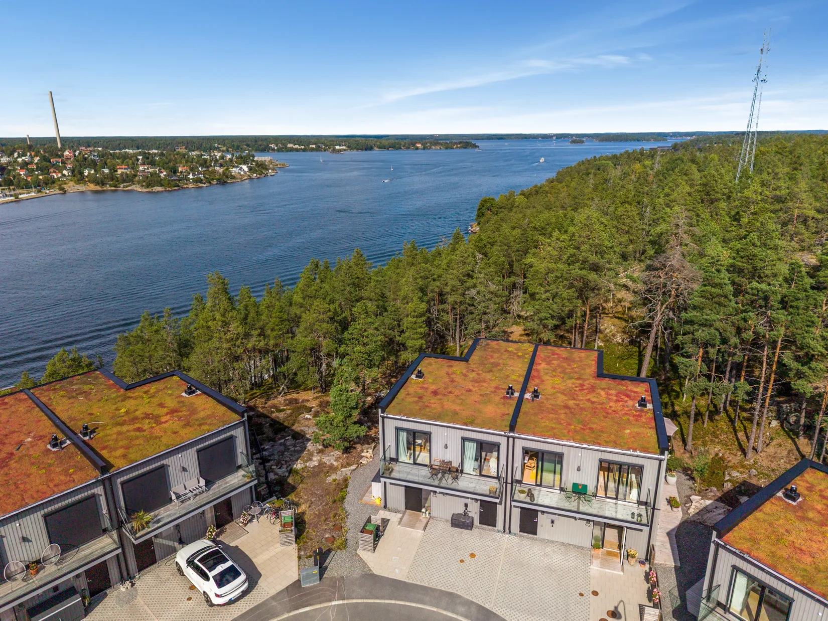 Radhus, Edelcrantz väg 42, Telegrafberget, Nacka