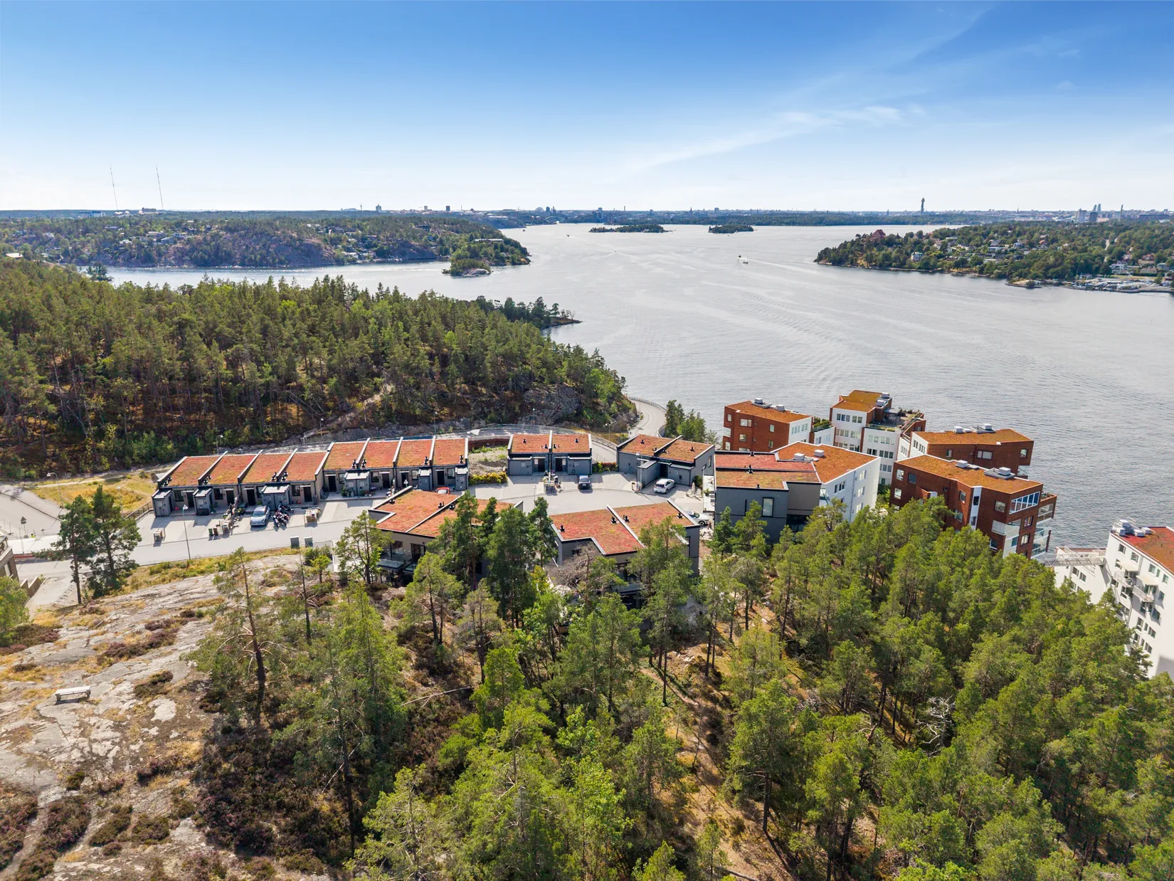 Radhus, Edelcrantz väg 42, Telegrafberget, Nacka
