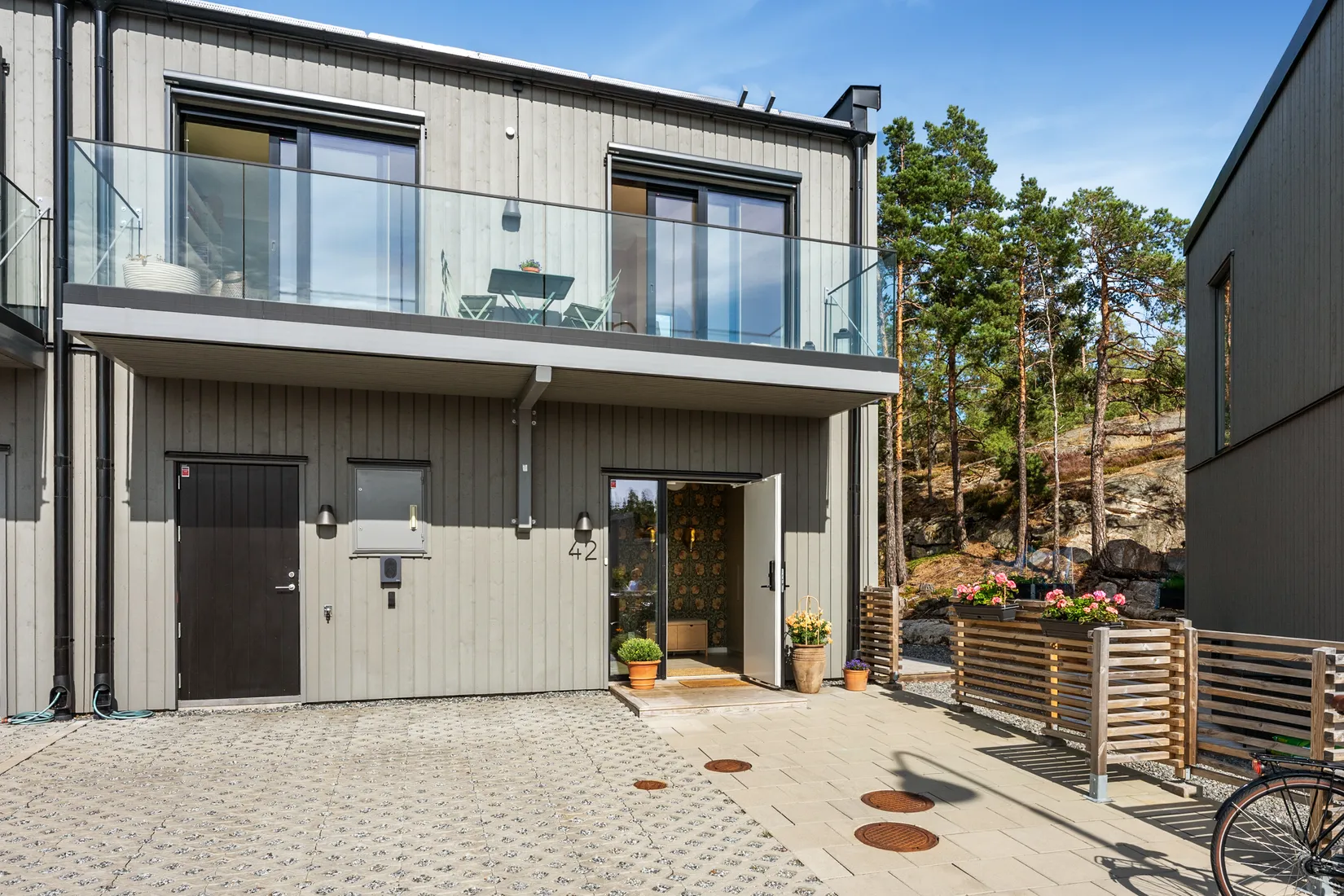 Radhus, Edelcrantz väg 42, Telegrafberget, Nacka