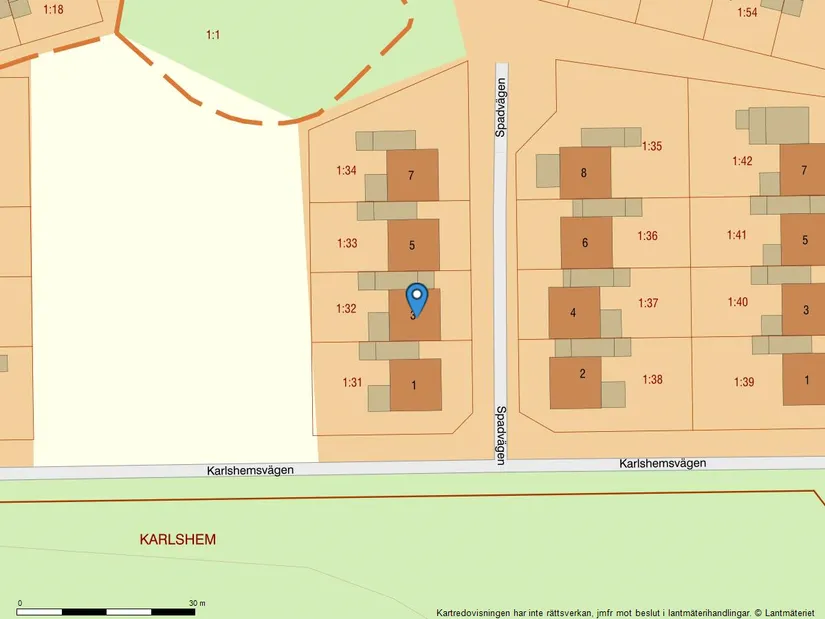Radhus, Spadvägen 3, Skogstorp, Eskilstuna