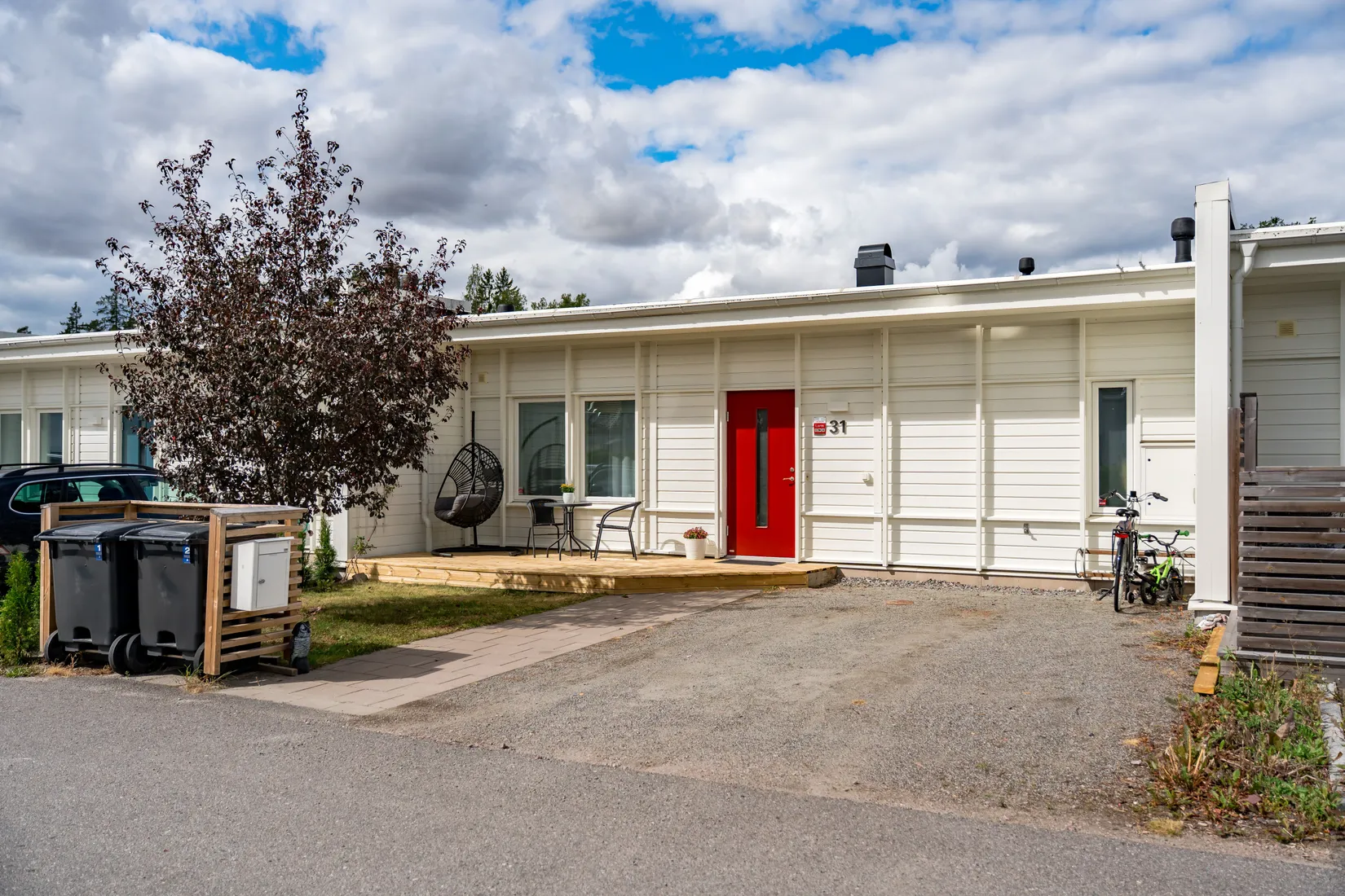 Radhus, Storstensvägen 31, Lindbacken, Uppsala