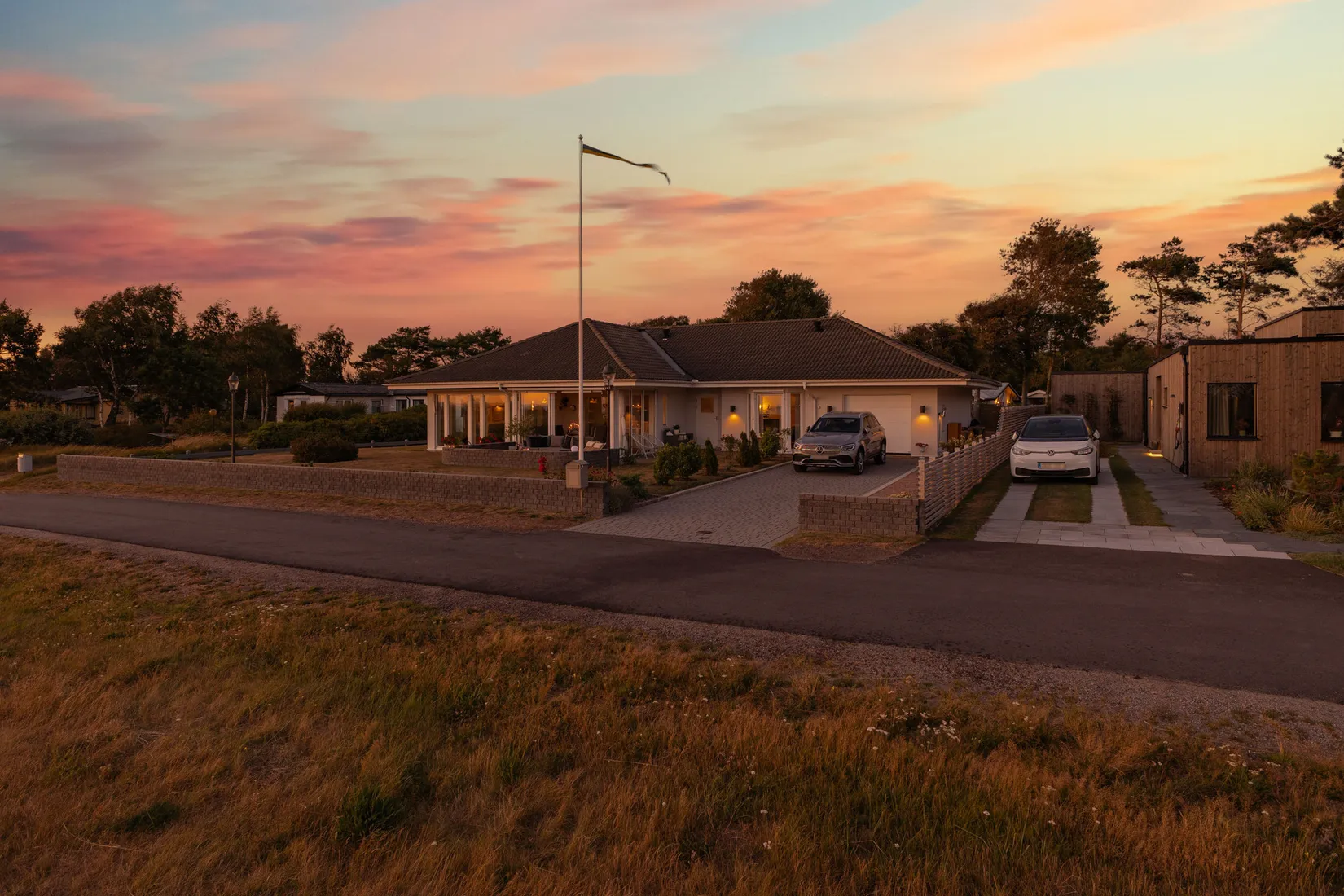 Villa, Majorens väg 7, Villshärad, Halmstad