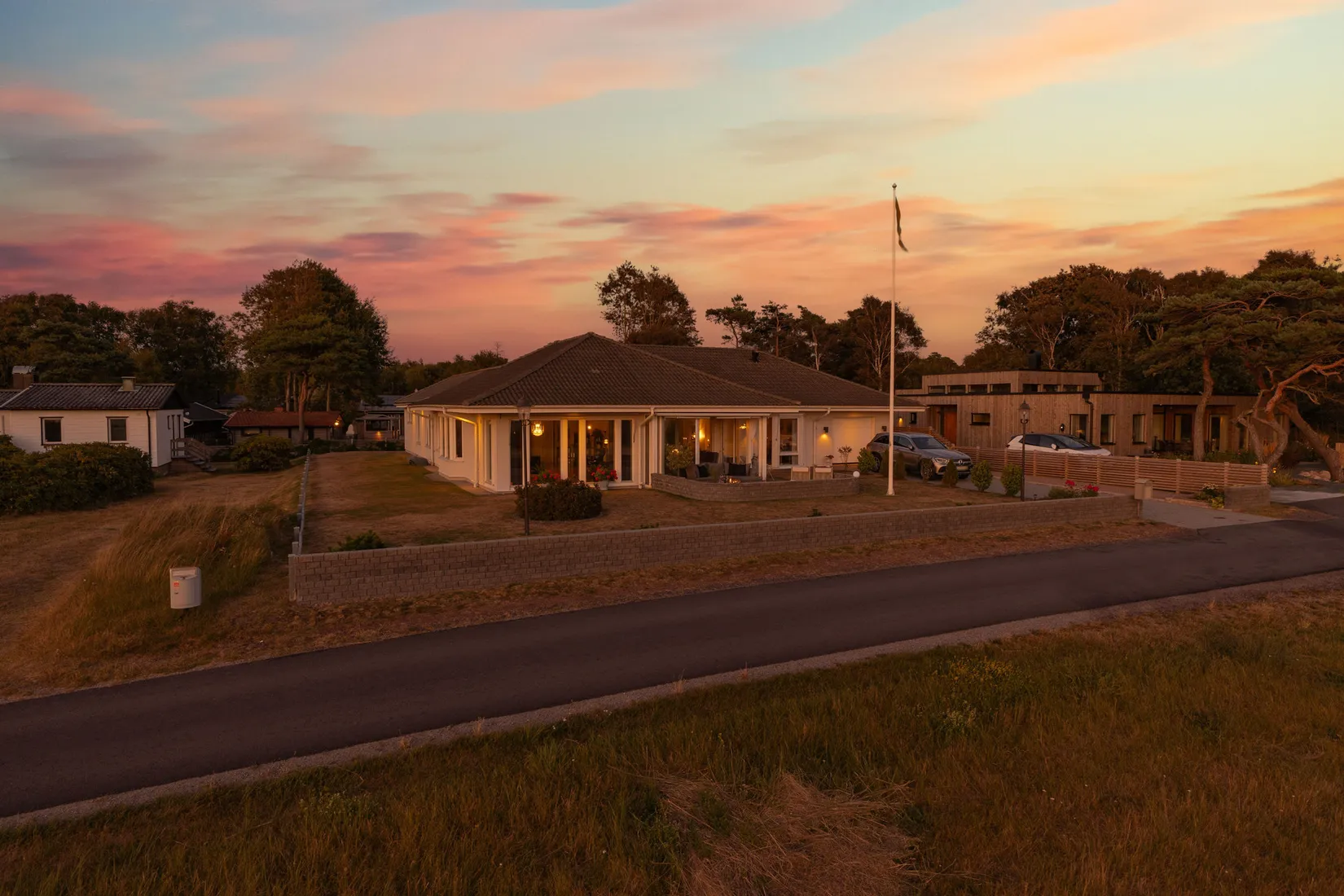 Villa, Majorens väg 7, Villshärad, Halmstad