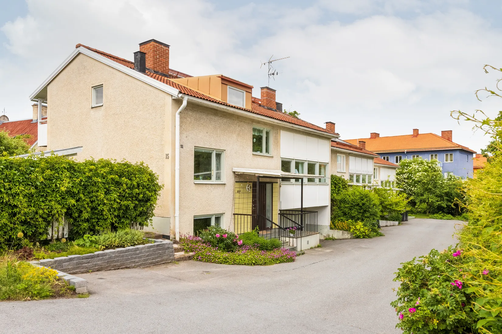 Radhus, Eriksbergsvägen 15A, Eriksberg, Uppsala
