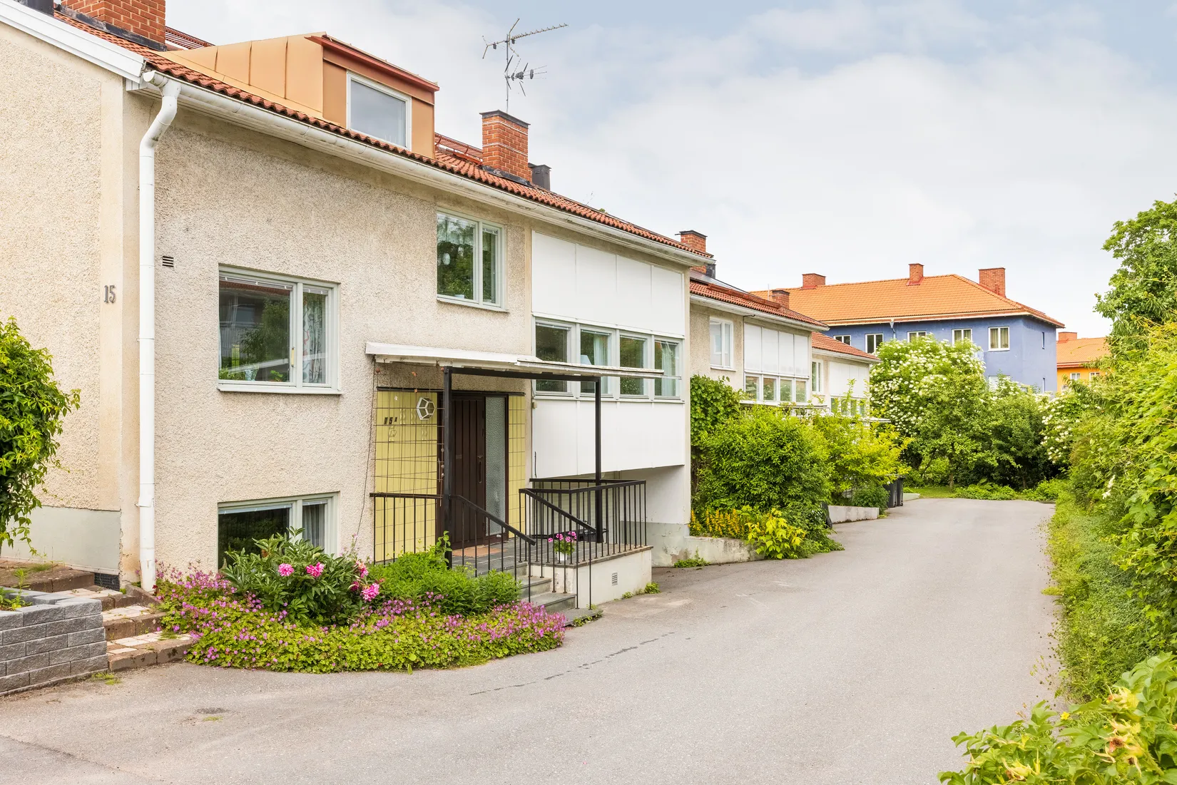 Radhus, Eriksbergsvägen 15A, Eriksberg, Uppsala
