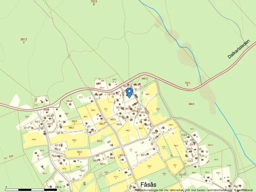 Fritidshus, Fåsås 404, Fåsås, Mora