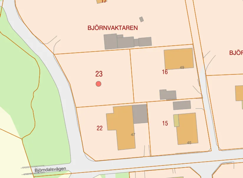 Tomt, Björndalsvägen 51, Björndalen, Trollhättan