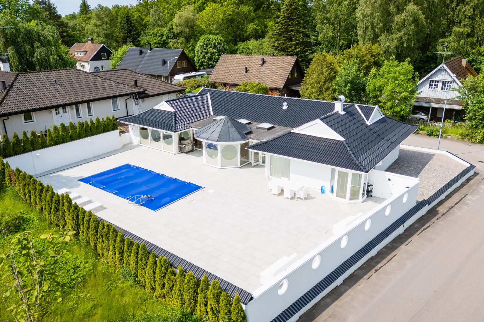 Villa, Vallgatan 1, Västra Bjärnum, Hässleholm