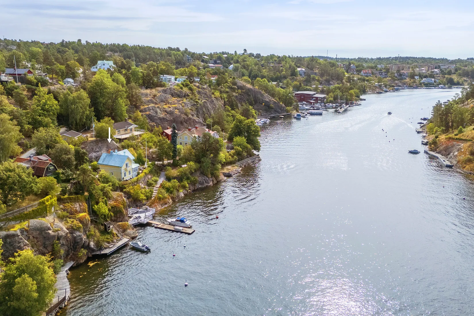 Villa, Björknäs strandpromenad 2, Lilla Björknäs, Nacka