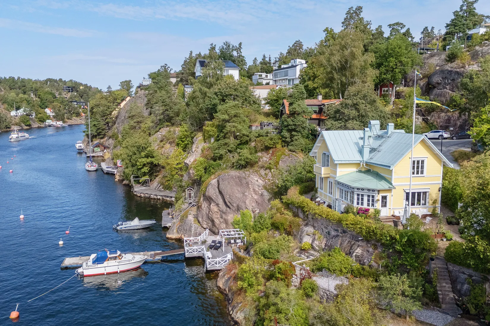 Villa, Björknäs strandpromenad 2, Lilla Björknäs, Nacka