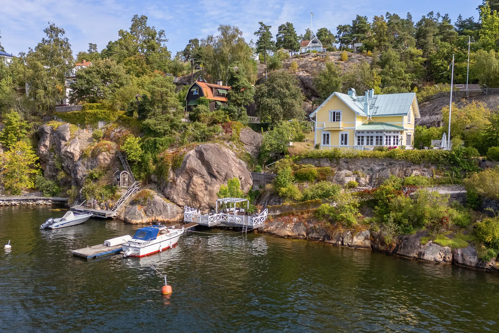 Villa, Björknäs strandpromenad 2, Lilla Björknäs, Nacka