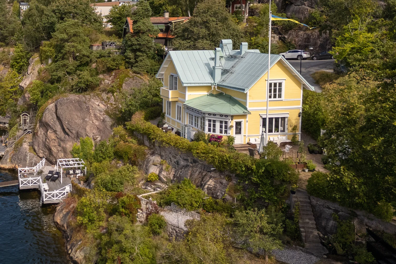 Villa, Björknäs strandpromenad 2, Lilla Björknäs, Nacka