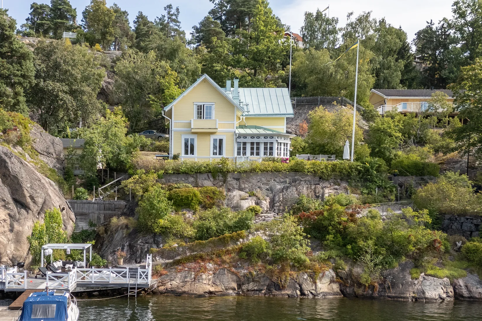Villa, Björknäs strandpromenad 2, Lilla Björknäs, Nacka