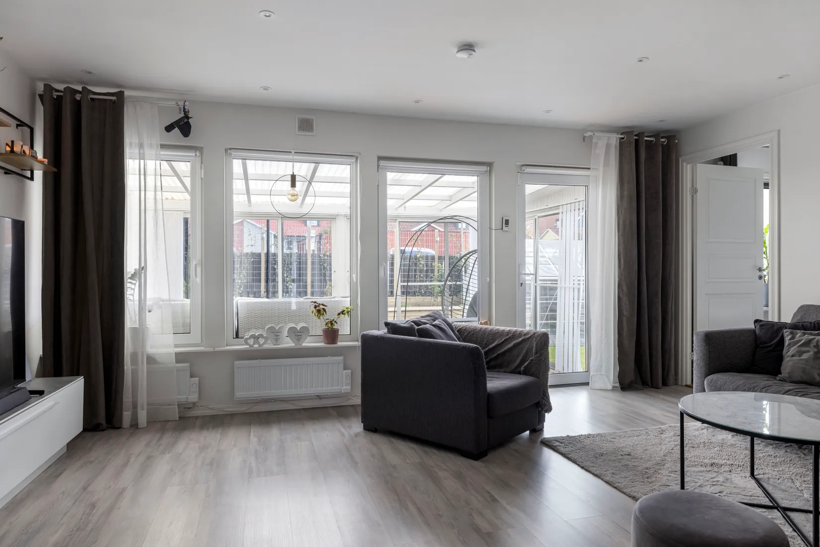 Radhus, Ängsgårdsvägen 63D, Vallås, Halmstad