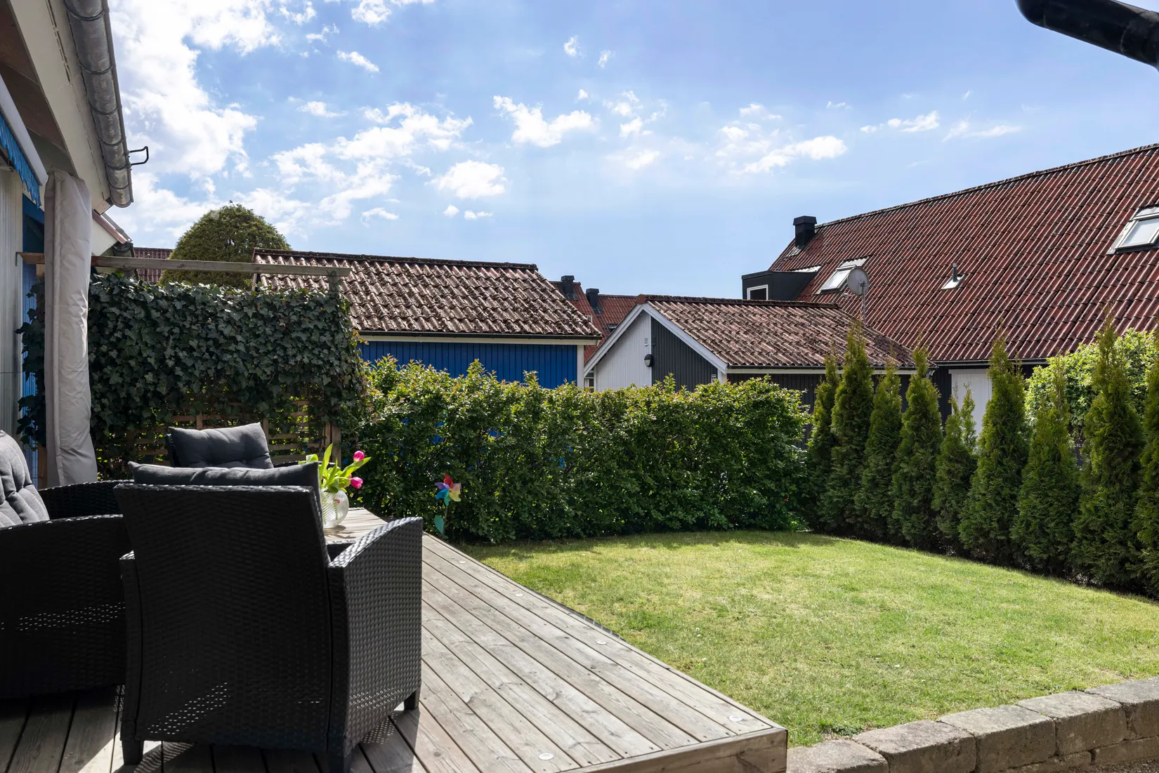 Radhus, Ängsgårdsvägen 63D, Vallås, Halmstad