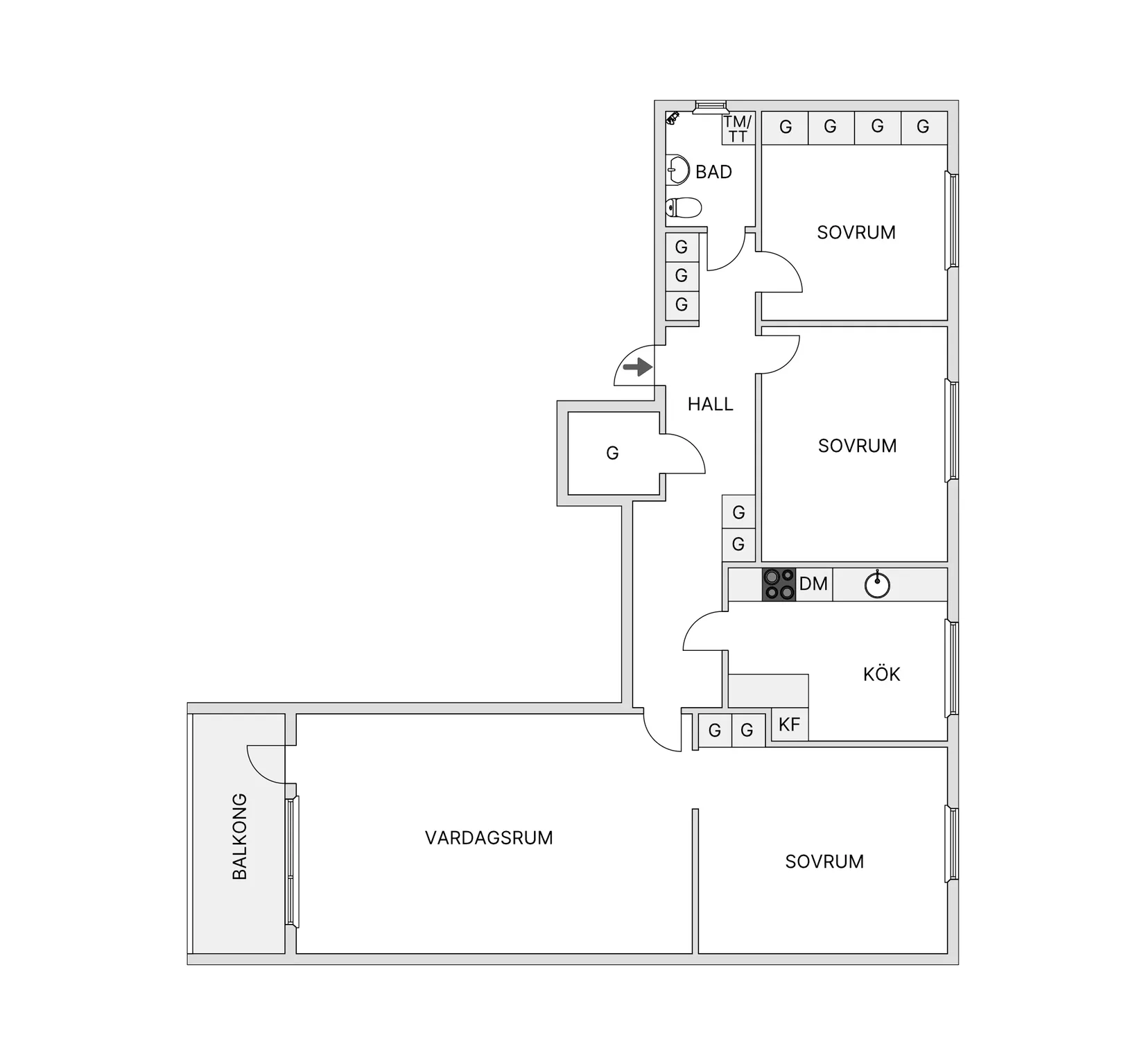 Bostadsrätt, Klostervägen 8E, Klippan