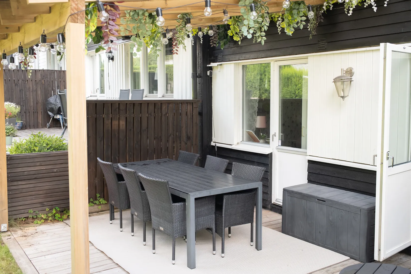 Radhus, Länghemsgatan 8, Trandared, Borås