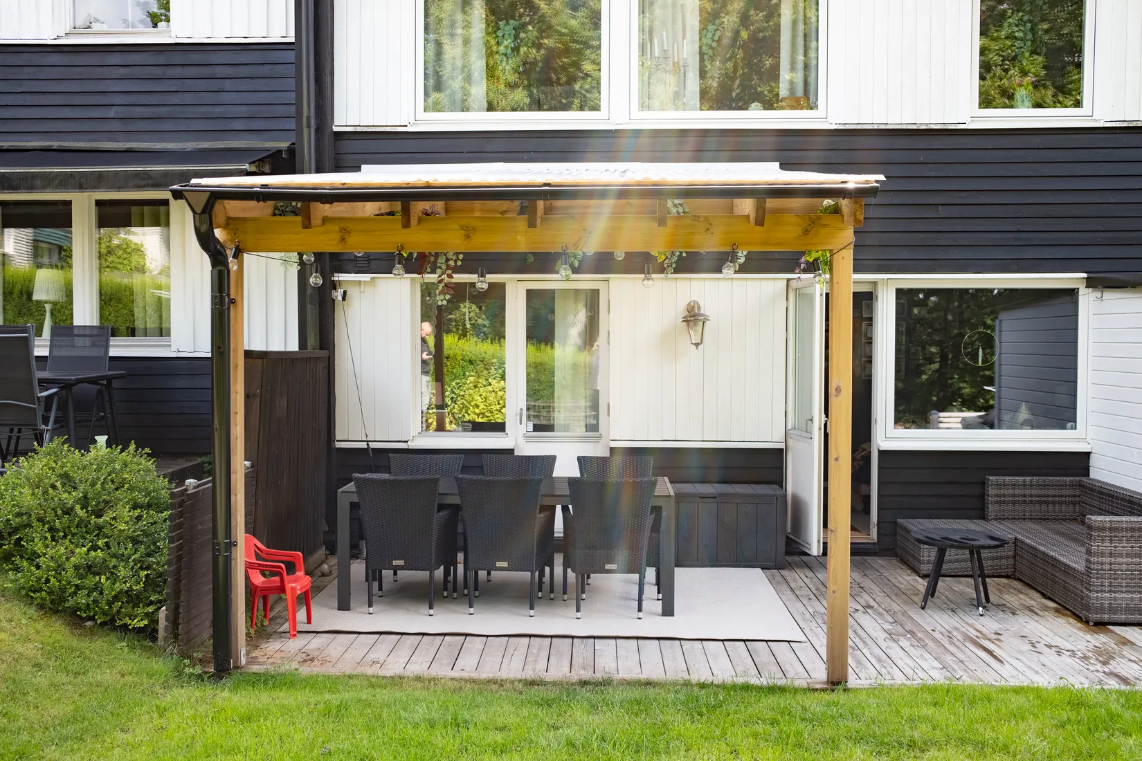 Radhus, Länghemsgatan 8, Trandared, Borås